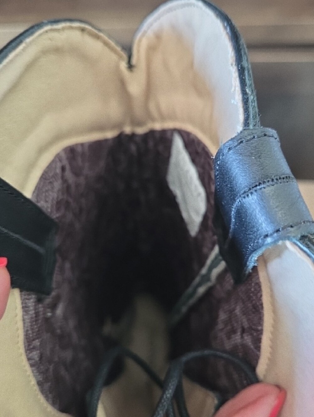 Black Western Cowboy Boots - Tall Stitch Detail - Picture 5 of 9